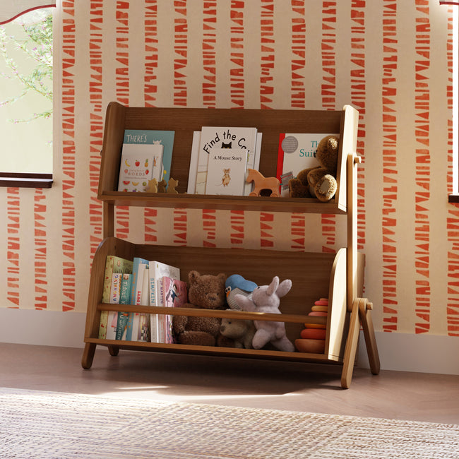 M10611NL,Babyletto Kids,Tally Storage and Bookshelf in Natural Walnut