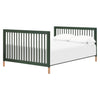 M5789FRGR,The MDB Family,Hidden Hardware Twin/Full Size Bed Conversion Kit in Forest Green