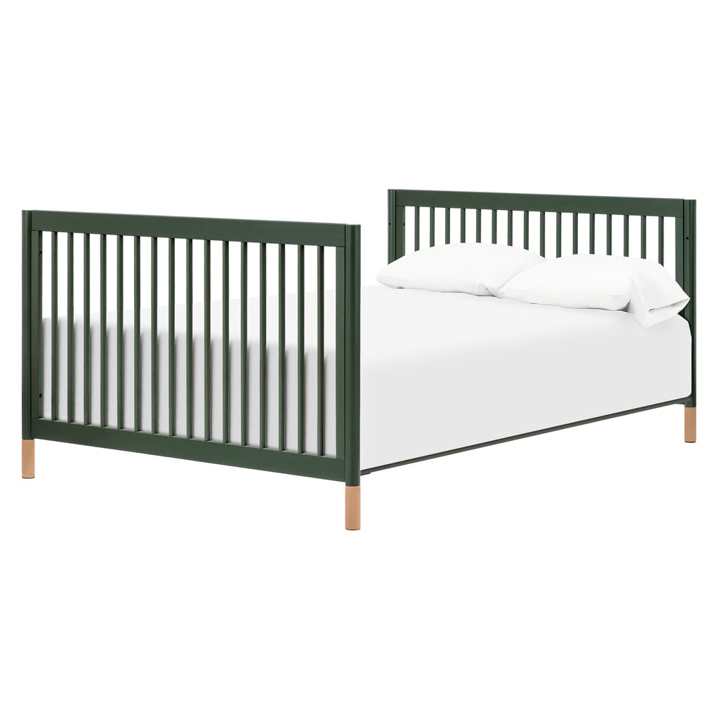 M5789FRGR,The MDB Family,Hidden Hardware Twin/Full Size Bed Conversion Kit in Forest Green