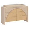 M30216TPESH,Babyletto,Moab 6-Drawer Assembled Dresser in Taupe/Ash