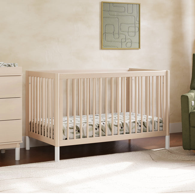 M12901NXW,Babyletto,Gelato 4-in-1 Convertible Crib w/Toddler Conversion Kit in Washed Natural  W Feet