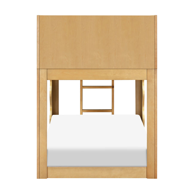 M31171HY,Babyletto Kids,Lido Wave Low Loft Twin Bed in Honey