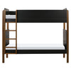 M18494BNL,Babyletto Kids,TipToe Bunk Bed in Black and Natural Walnut