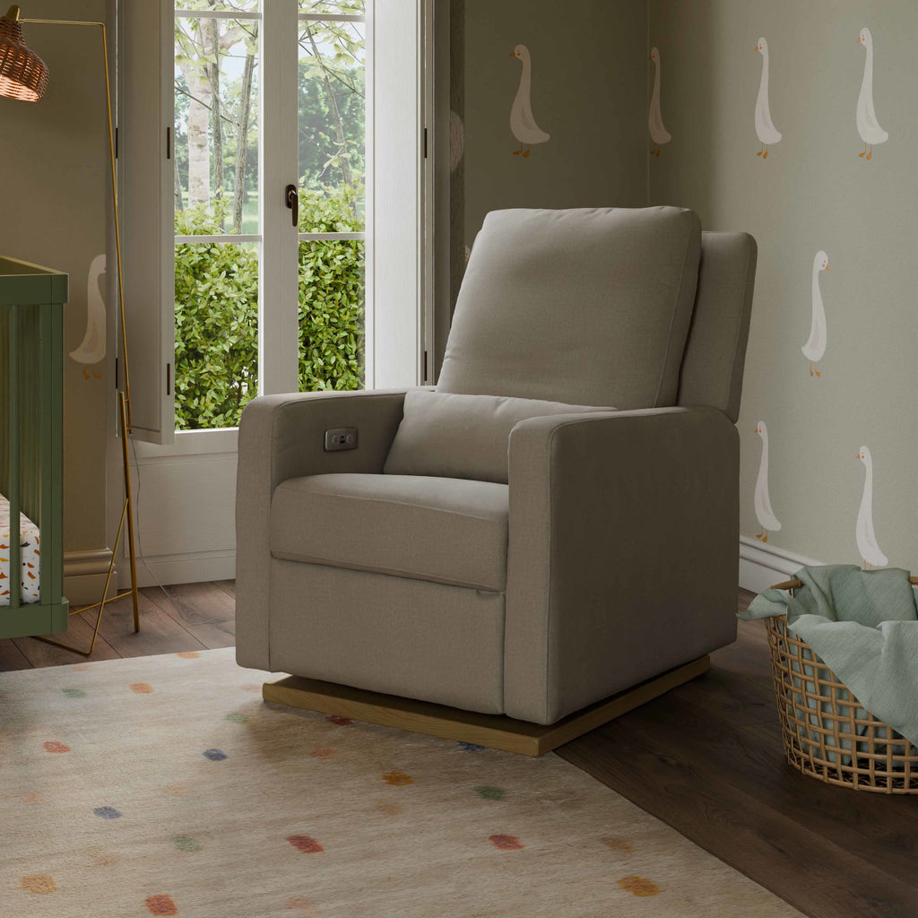 Sigi Electronic Recliner and Glider with USB Port