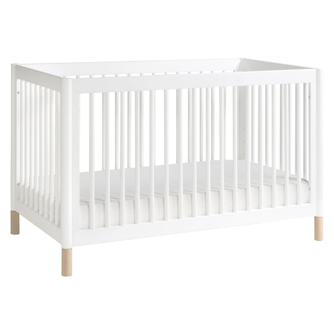 M12901WNX,Babyletto,Gelato 4-in-1 Convertible Crib w/Toddler Conversion Kit in White  NX Feet