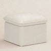 M20985WB,Babyletto,Cali Storage Ottoman in Ivory Boucle