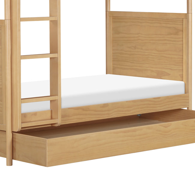 M25973HY,Babyletto Kids,Twin Storage Trundle Bed in Honey