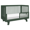 M4201FRGR,Babyletto,Hudson 3-in-1 Convertible Crib w/Toddler Bed Conversion Kit in Forest Green