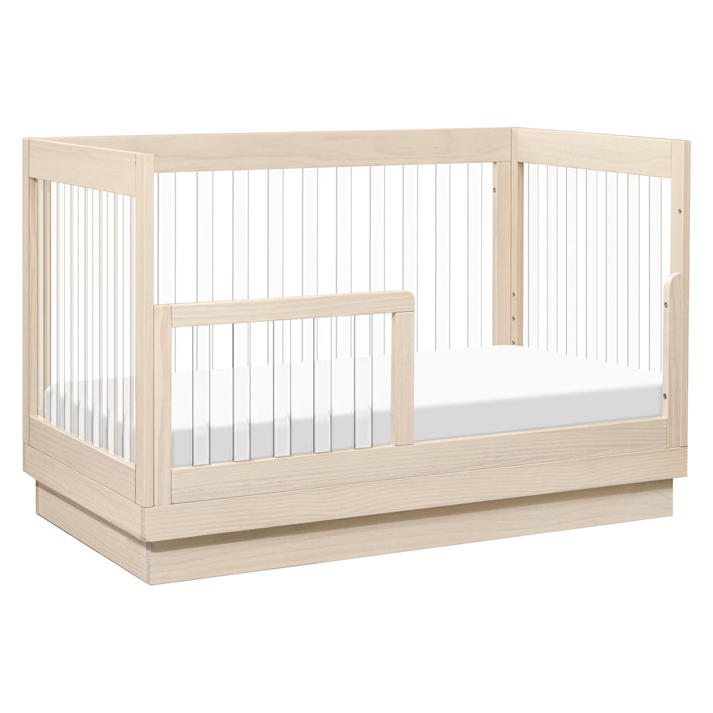 M8601KNX,Harlow 3-in-1 Convertible Crib w/Toddler Bed Conversion Kit in Washed Natural/