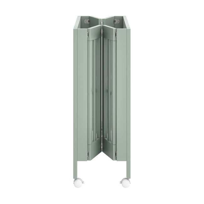 M6698LS,Babyletto,Origami Mini Crib in Light Sage