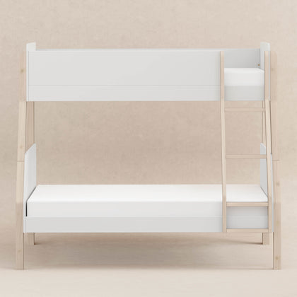 M18495WNX,Babyletto Kids,TipToe Twin-Over-Full Bunk Bed in White and Washed Natural