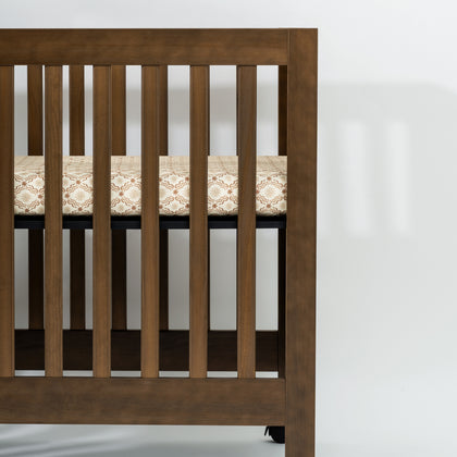Mini Crib Sheet in GOTS Certified Organic Brushed Cotton by Nate Berkus