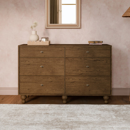 Astre 6-Drawer Wide Assembled Dresser (54") by Nate Berkus