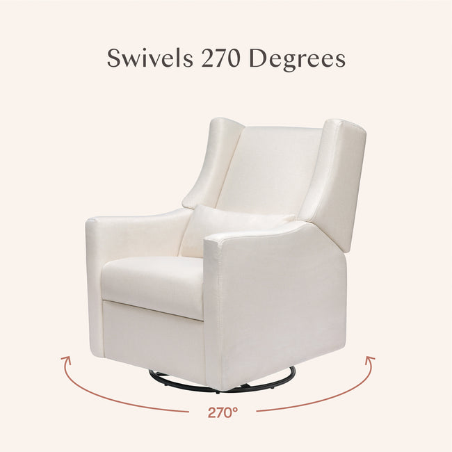 M11288PCMEW,Babyletto,Kiwi Glider Recliner w/ Electronic Control and USB in Performance Cream Eco-Weave