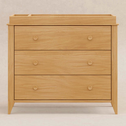 M10323HY,Babyletto,Sprout 3-Drawer Changer Dresser in Honey