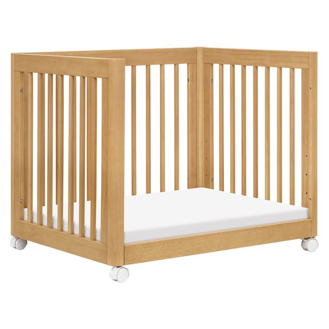 M23401HY,Babyletto,Yuzu 8-in-1 Convertible Crib w/All-Stages Conversion Kits in Honey
