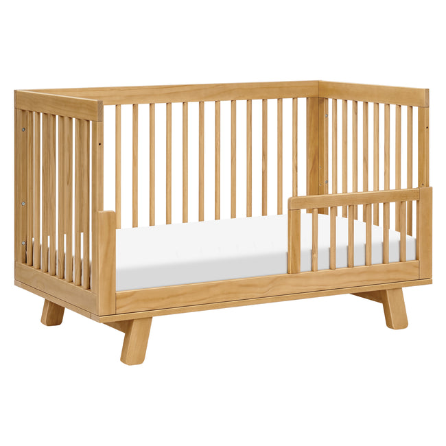 M4201HY,Babyletto,Hudson 3-in-1 Convertible Crib w/Toddler Bed Conversion Kit in Honey Finish
