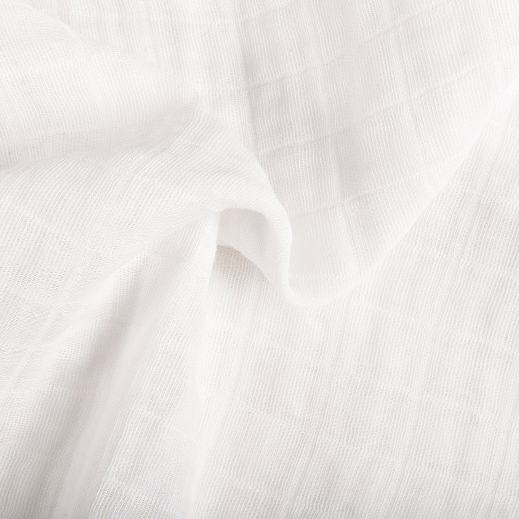 T29433,Babyletto,Plain White Muslin All-Stages Midi Crib Sheet in GOTS Certified Organic Cotton