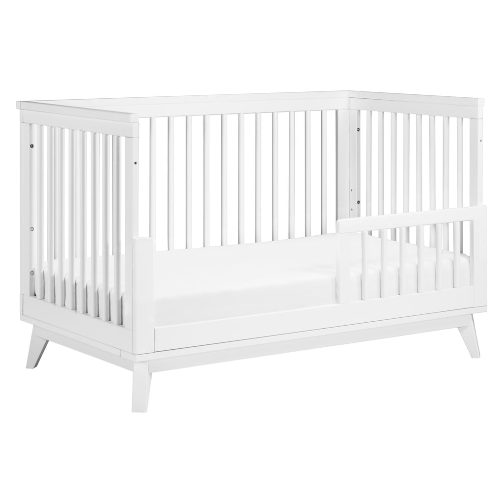 M5801W,Babyletto,Scoot 3-in-1 Convertible Crib w/Toddler Bed Conversion Kit in White