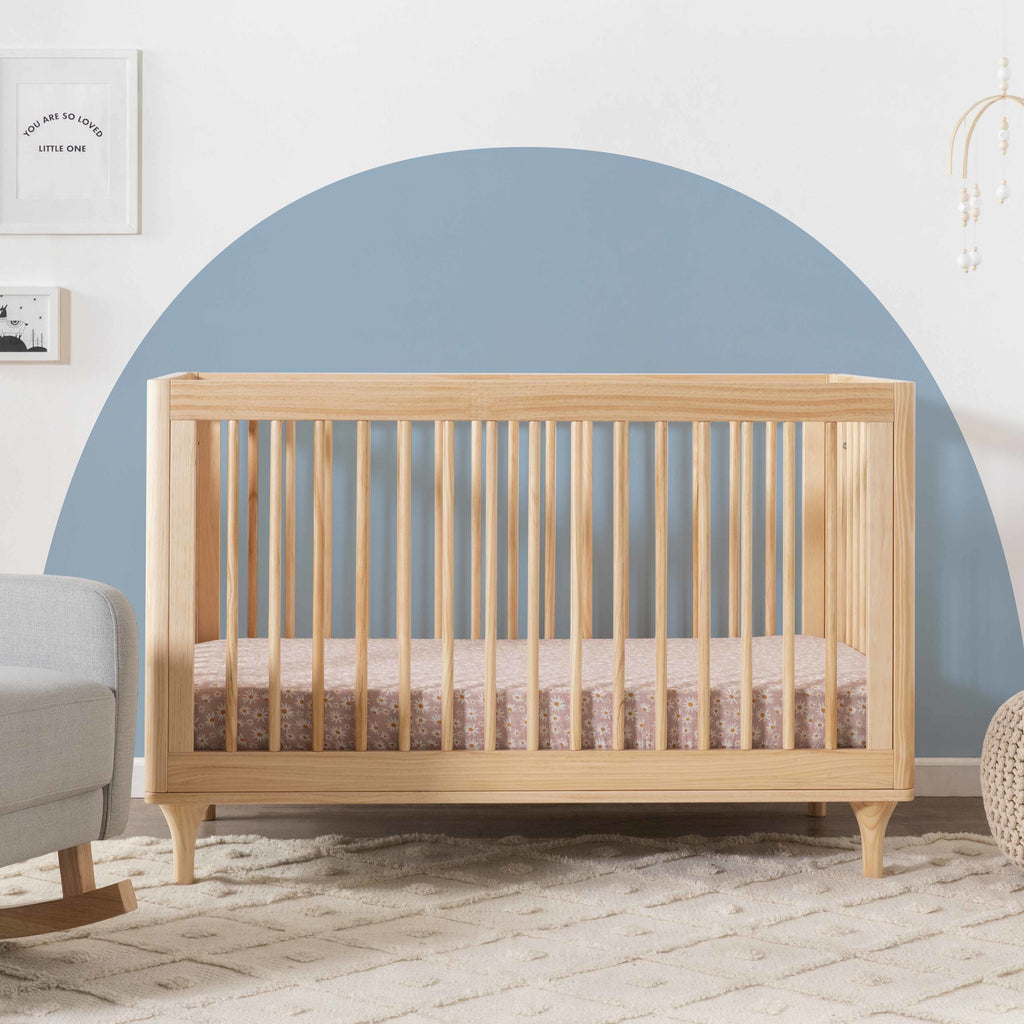 M9001N,Babyletto,Lolly 3-in-1 Convertible Crib w/Toddler Bed Conversion Kit in Natural