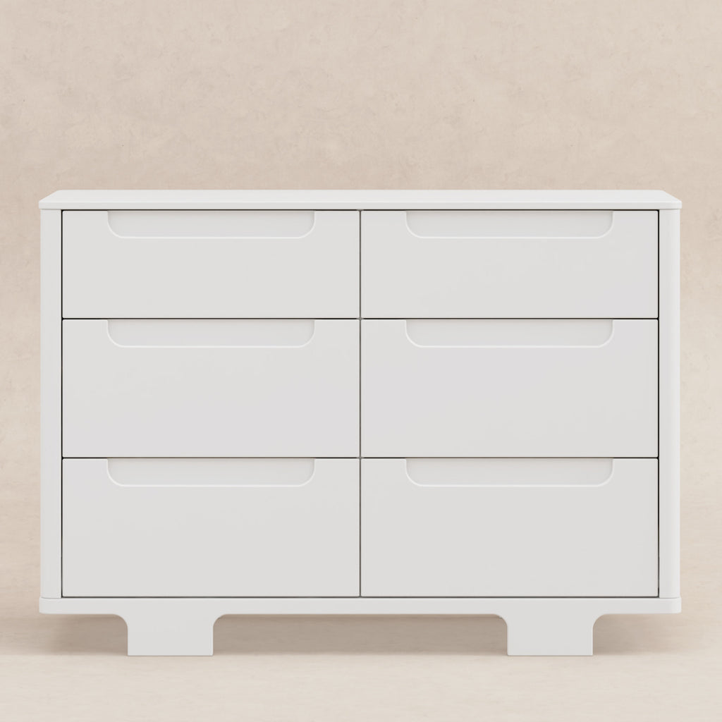 M23426W,Babyletto,Yuzu 6-Drawer Dresser in White