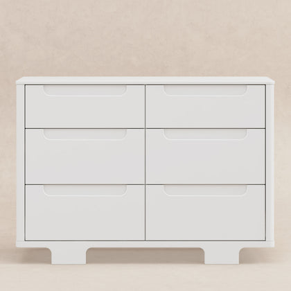 M23426W,Babyletto,Yuzu 6-Drawer Dresser in White