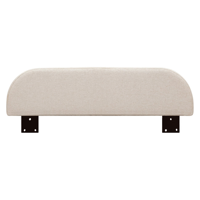 M31399PBEW,Babyletto Kids,Upholstered Twin/Full Bed Guardrail in Performance Beach Eco-Weave
