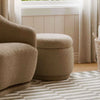 M22985SAB,Babyletto,Enoki Storage Ottoman in Sand Boucle