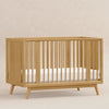 M15980HY,Babyletto,Palma 8-in-1 Convertible All-Stages® Crib w/ Bassinet & Toddler Bed Kits in Honey