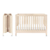 M6601NX,Babyletto,Maki Full-Size Folding Crib w/Toddler Bed Conversion Kit in Washed Natural