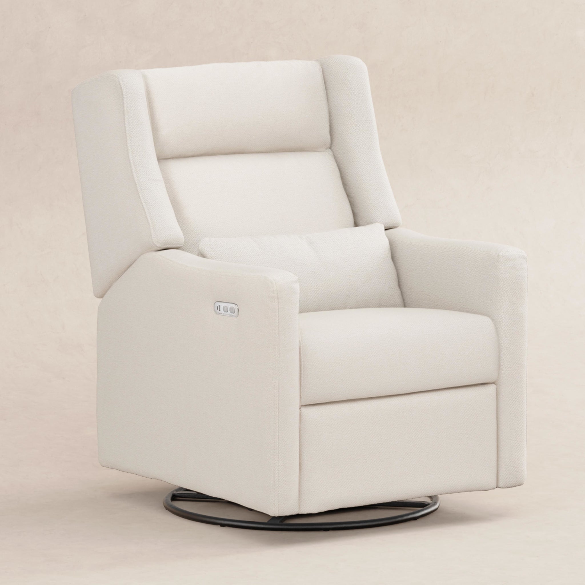 Babyletto Kiwi Plus Power Recliner and Swivel Glider with Power Adjustable Headrest and USB Port