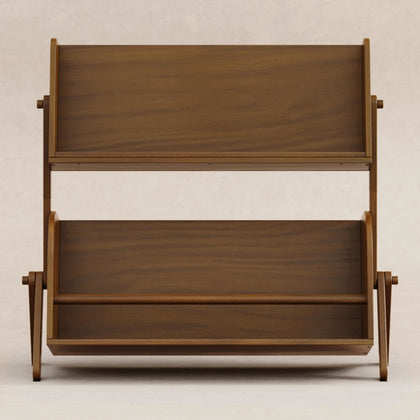 M10611NL,Babyletto Kids,Tally Storage and Bookshelf in Natural Walnut