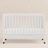 M6601W,Babyletto,Maki Full-Size Folding Crib w/Toddler Bed Conversion Kit in White Finish