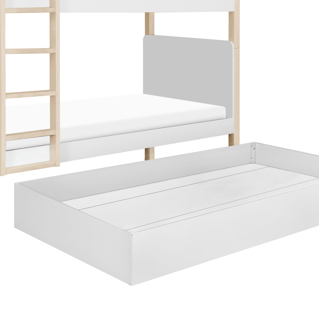 M18494WNX,Babyletto,TipToe Bunk Bed in White and Washed Natural