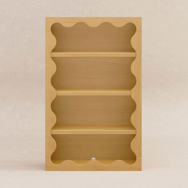 M31111HY,Babyletto Kids,Lido Wave Bookcase in Honey
