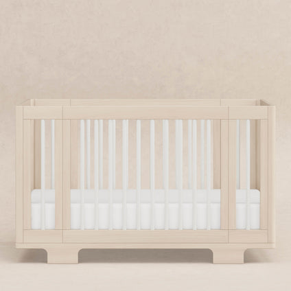 M23401NXW,Babyletto,Yuzu 8-in-1 Convertible Crib w/All-Stages Conversion in Washed Natural/White