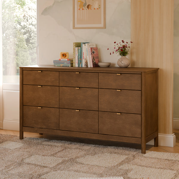 M25928NL,Babyletto Kids,Bondi 9-Drawer Assembled Dresser in Natural Walnut