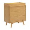 M15913HY,Babyletto,Palma 3-Drawer Assembled Dresser in Honey