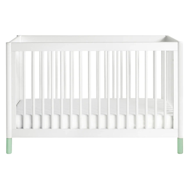 M12901WNX,Babyletto,Gelato 4-in-1 Convertible Crib w/Toddler Conversion Kit in White  NX Feet
