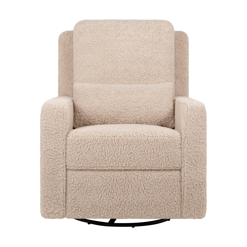 M23087CSG,Babyletto,Sigi Recliner and Swivel Glider in Chai Shearling