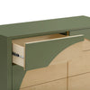 M30216OLSH,Babyletto,Moab 6-Drawer Assembled Dresser in Olive/Ash