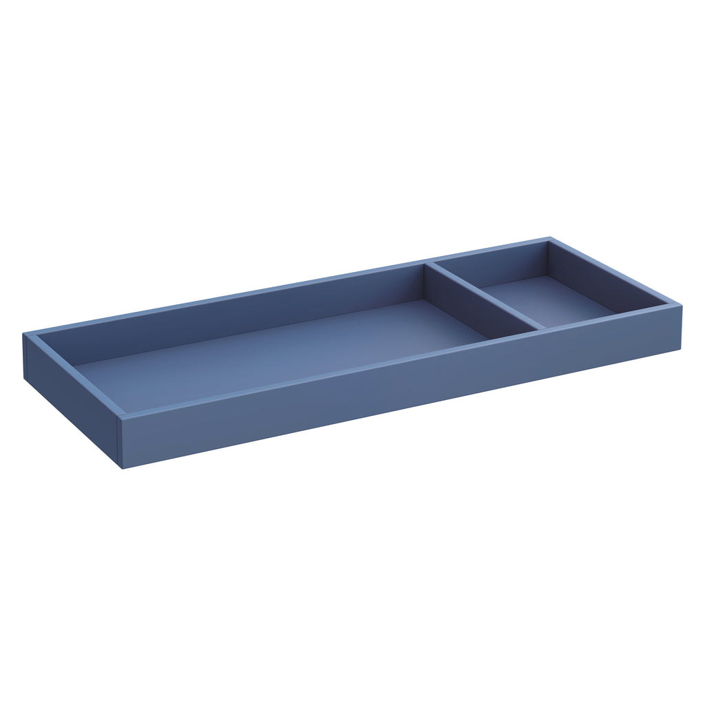 M0619CVB,Universal Wide Removable Changing Tray in Cove Blue