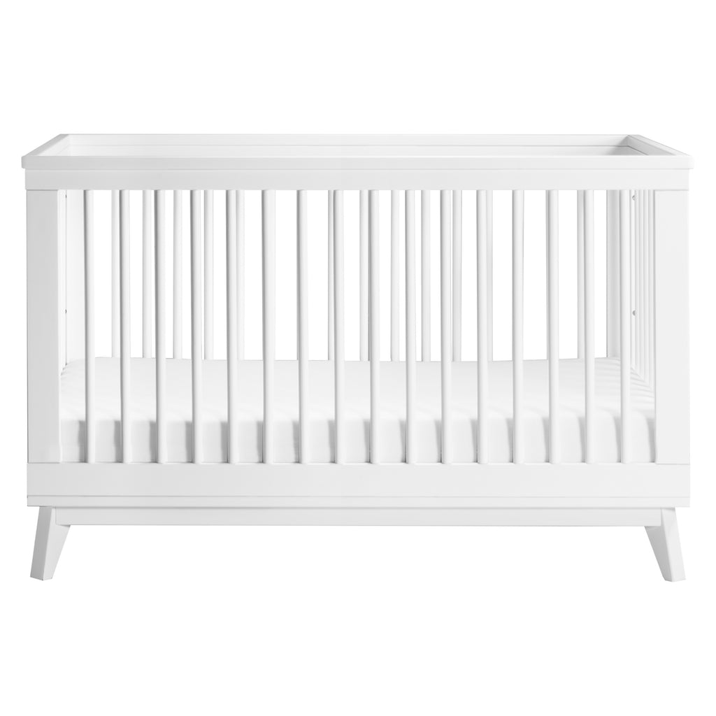 M5801W,Babyletto,Scoot 3-in-1 Convertible Crib w/Toddler Bed Conversion Kit in White