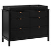 M25616B,Babyletto,Bondi 6-Drawer Assembled Dresser in Black
