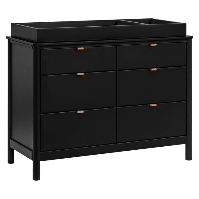 M25616B,Babyletto,Bondi 6-Drawer Assembled Dresser in Black