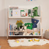 M10611WNX,Babyletto Kids,Tally Storage and Bookshelf in White and Washed Natural Finish
