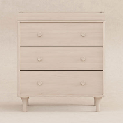 M9023NX,Babyletto,Lolly 3-Drawer Changer Dresser w/Removable Changing Tray in Washed Natural