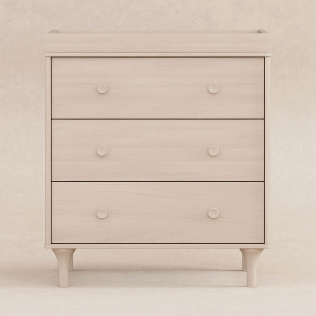M9023NX,Babyletto,Lolly 3-Drawer Changer Dresser w/Removable Changing Tray in Washed Natural