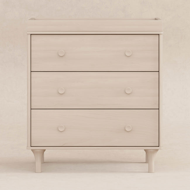 M9023NX,Babyletto,Lolly 3-Drawer Changer Dresser w/Removable Changing Tray in Washed Natural