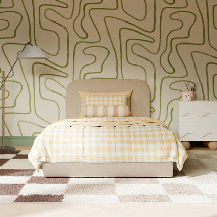 Nara Twin Floor Bed